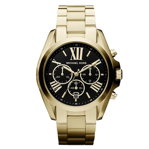 Đồng Hồ Nam Michael Kors Gold-Tone Bradshaw Watch MK5739 Màu Vàng Gold - 3