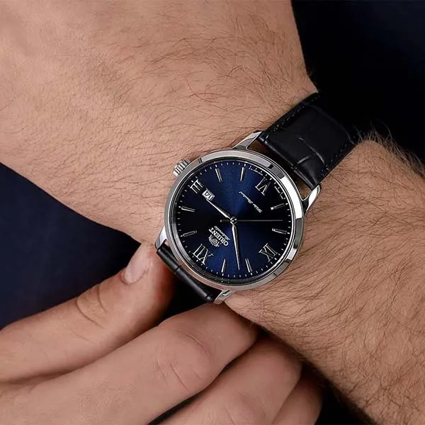 Đồng Hồ Nam Orient Contemporary Automatic Watch RA-AC0F11L10B Màu Đen Mặt Xanh - Đồng hồ - Vua Hàng Hiệu
