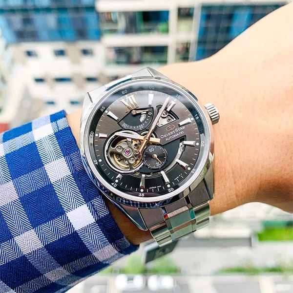 Đồng Hồ Nam Orient Star Joker Watch RE-AV0004N00Z Màu Bạc - Đồng hồ - Vua Hàng Hiệu