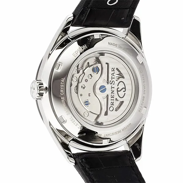 Đồng Hồ Nam Orient Star Slim Skeleton Automatic Watch RK-HJ0004R Màu Đen