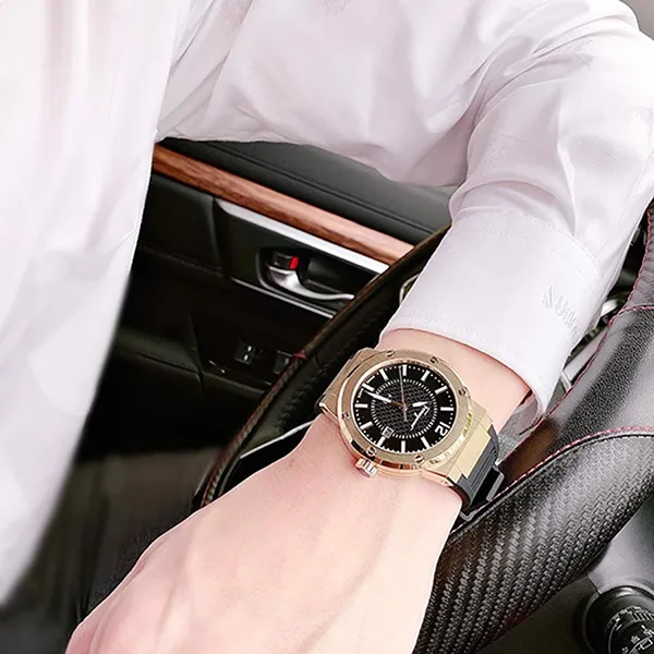 Đồng Hồ Nam Salvatore Ferragamo F-80 SFHY01922 Màu Vàng Đen