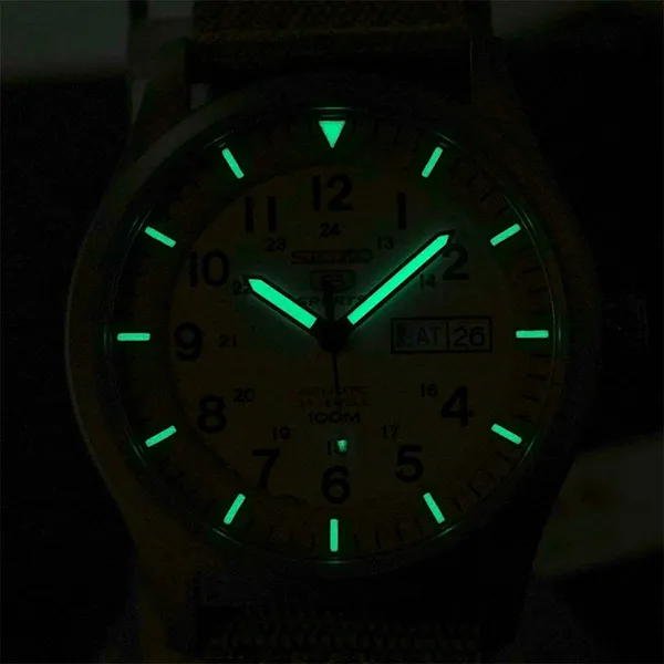 Đồng Hồ Nam Seiko Military Automatic Sports Watch SNZG07J1 Màu Xanh Green - Đồng hồ - Vua Hàng Hiệu