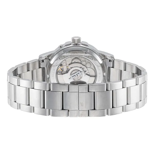 Đồng Hồ Nam Thomas Earnshaw Black Storm Automatic Watch ES-8177-11 Màu Bạc Mặt Đen - Đồng hồ - Vua Hàng Hiệu