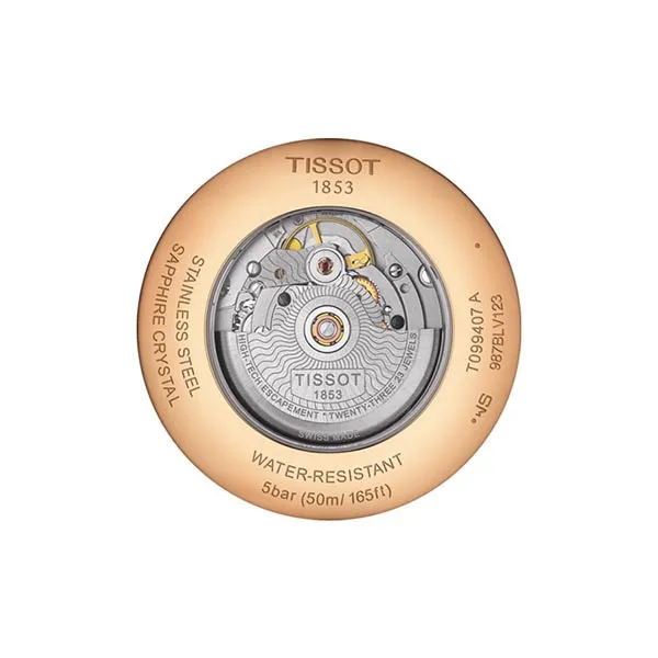 Đồng Hồ Nam Tissot Automatic Chemin Des Tourelles Powermatic 80 T099.407.36.037.00 Màu Trắng Đen