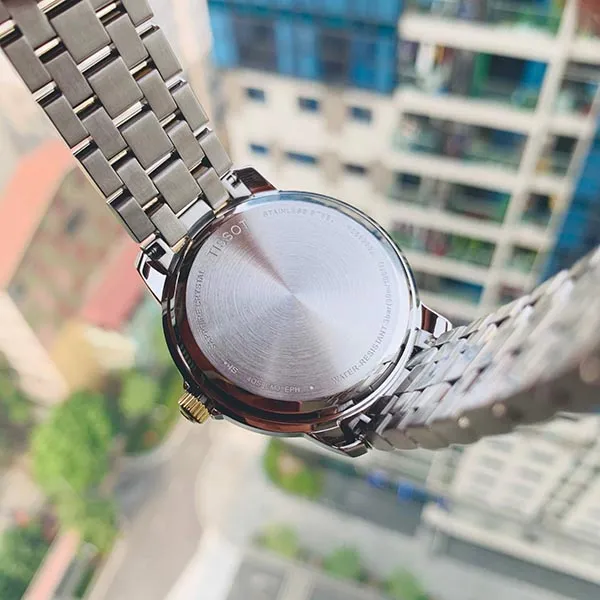 Đồng Hồ Nam Tissot Automatic III Day Date T065.930.22.031.00 Màu Trắng Bạc