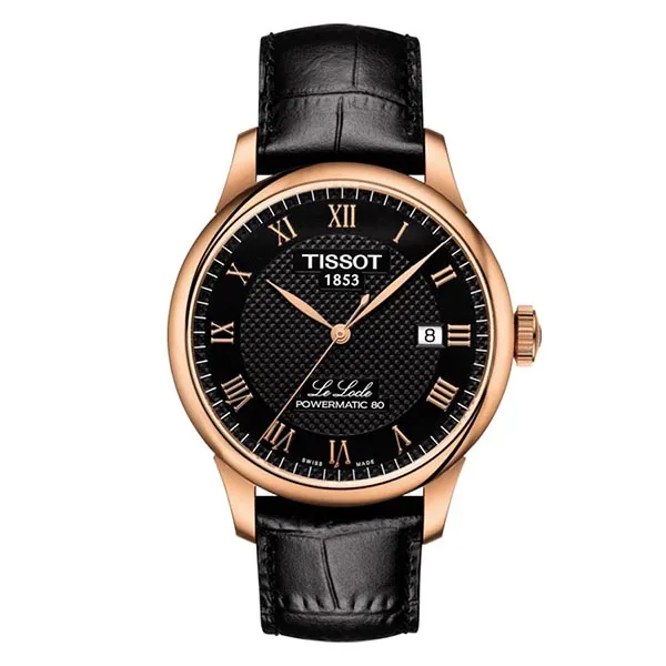 Đồng Hồ Nam Tissot Automatic Le Locle Powermatic 80 T006.407.36.053.00 Màu Đen Vàng - Đồng hồ - Vua Hàng Hiệu