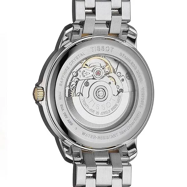 Đồng Hồ Nam Tissot Automatic T-Classic III White Dial T065.430.22.031.00 Màu Trắng Vàng
