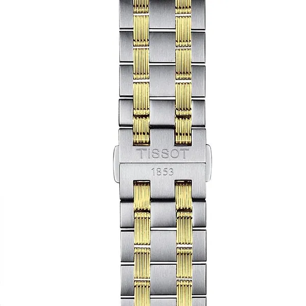 Đồng Hồ Nam Tissot Automatic T-Classic III White Dial T065.430.22.031.00 Màu Trắng Vàng