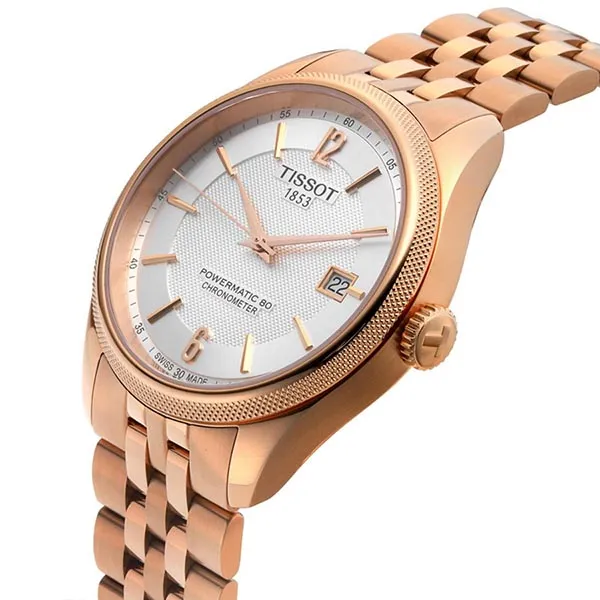 Đồng Hồ Nam Tissot Ballade Powermatic 80 COSC T108.408.33.037.00 Màu Vàng Trắng