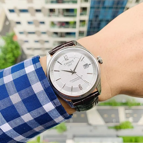 Đồng Hồ Nam Tissot Ballade White T108.408.16.037.00 Màu Trắng Nâu - Đồng hồ - Vua Hàng Hiệu