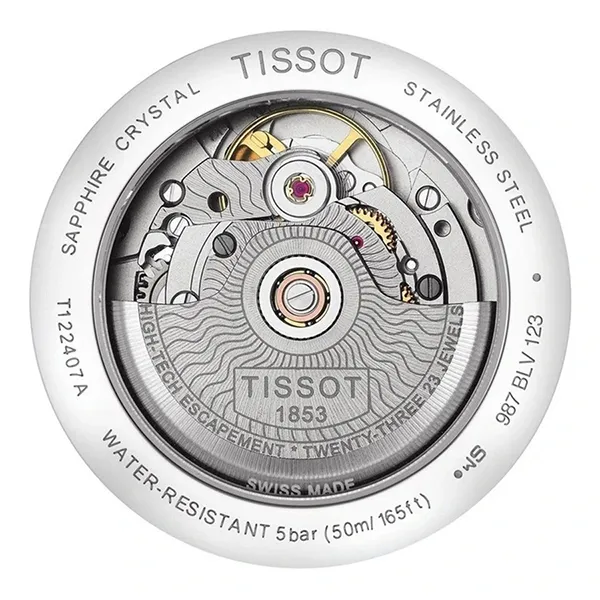Đồng Hồ Nam Tissot Carson Powermatic 80 T122.407.16.051.00 Màu Đen