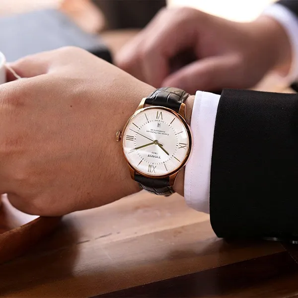 Đồng Hồ Nam Tissot Chemin Des Tourelles Automatic Watch T099.407.36.038.00 Màu Nâu
