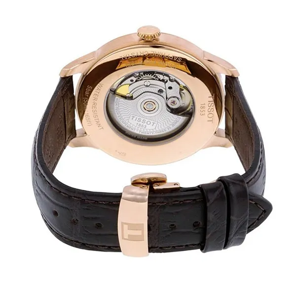 Đồng Hồ Nam Tissot Chemin Des Tourelles Automatic Watch T099.407.36.038.00 Màu Nâu