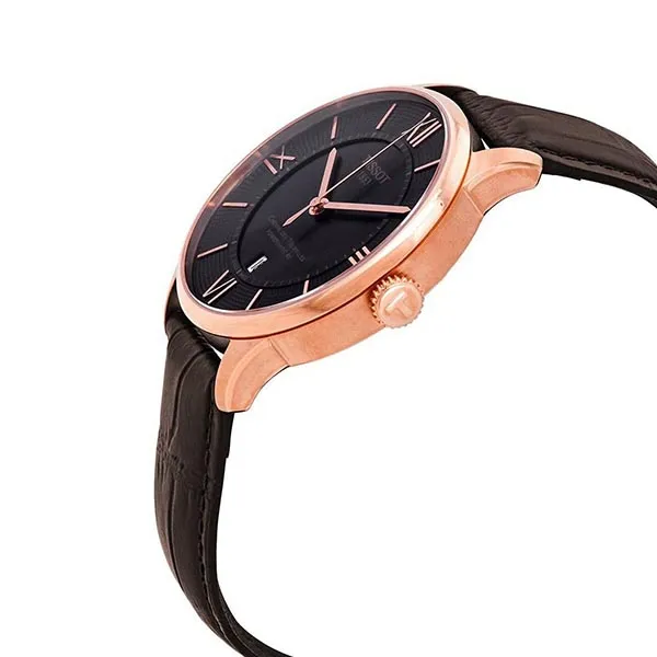 Đồng Hồ Nam Tissot Chemin Des Tourelles Powermatic 80 Mens T099.407.36.448.00 Màu Nâu