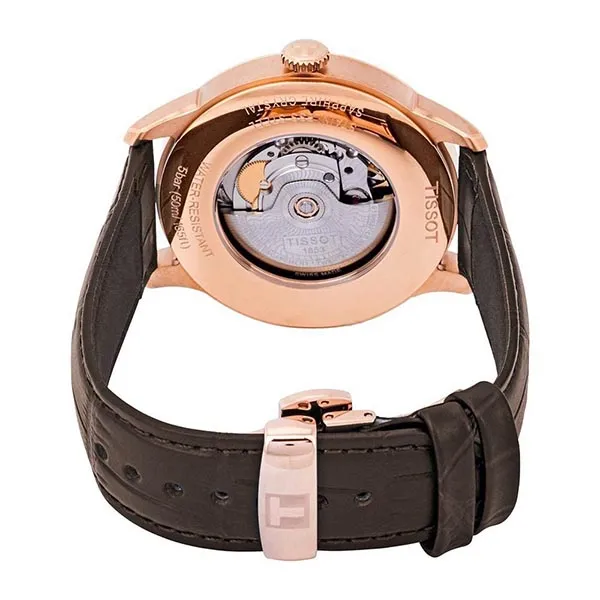 Đồng Hồ Nam Tissot Chemin Des Tourelles Powermatic 80 Mens T099.407.36.448.00 Màu Nâu