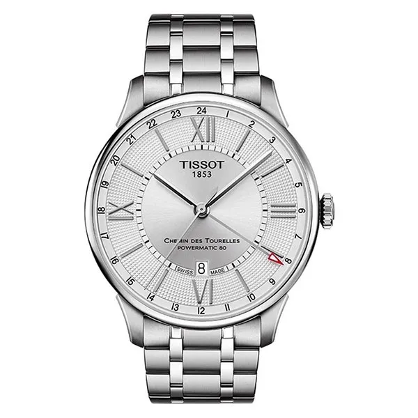 Đồng Hồ Nam Tissot Chemin T099.429.11.038.00 Des Tourelles Màu Bạc - Đồng hồ - Vua Hàng Hiệu