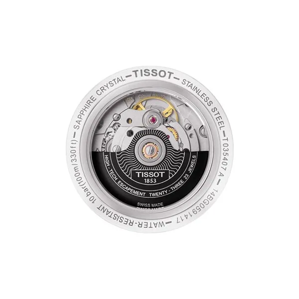 Đồng Hồ Nam Tissot Couturier DayDate Cafe - T035.407.36.051.01 Màu Đen Vàng - Đồng hồ - Vua Hàng Hiệu