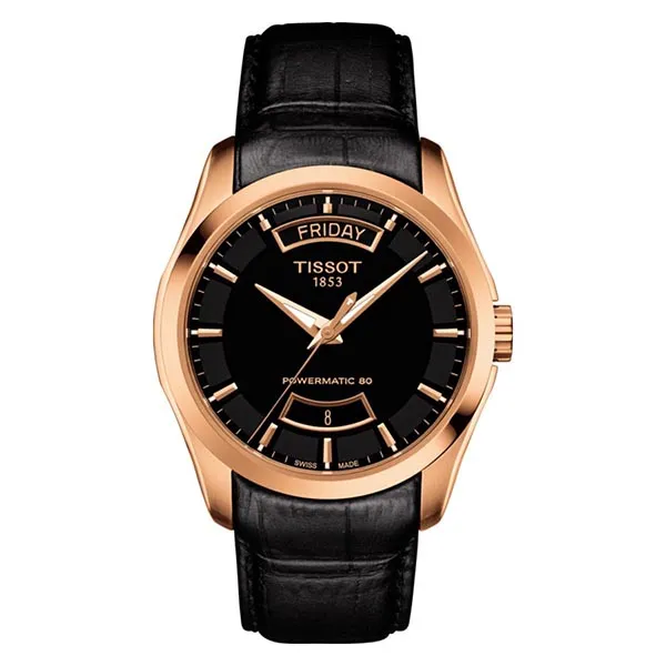 Đồng Hồ Nam Tissot Couturier DayDate Cafe - T035.407.36.051.01 Màu Đen Vàng - Đồng hồ - Vua Hàng Hiệu