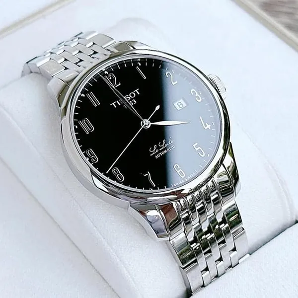 Đồng Hồ Nam Tissot Le Locle Automatic T41.1.483.52 Màu Đen Bạc