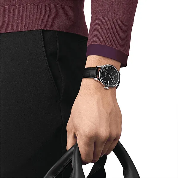 Đồng Hồ Nam Tissot Le Locle Automatic Watch T006.407.16.053.00 Màu Đen