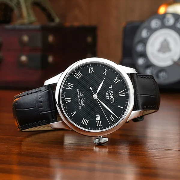 Đồng Hồ Nam Tissot Le Locle Automatic Watch T006.407.16.053.00 Màu Đen