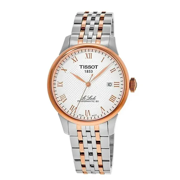 Đồng Hồ Nam Tissot Le Locle Automatic Watch T006.407.22.033.00 Màu Bạc/Vàng Hồng