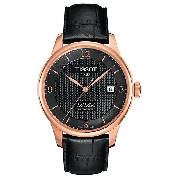 Đồng Hồ Nam Tissot Le Locle Chronometer T006.408.36.057.00 Màu Đen Vàng - Đồng hồ - Vua Hàng Hiệu