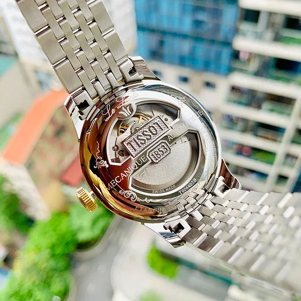 Đồng Hồ Nam Tissot Le Locle Powermatic 80 T006.407.22.033.01 Màu Demi (Vàng - Bạc)