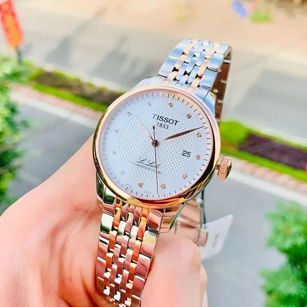 Đồng Hồ Nam Tissot Le Locle Powermatic 80 T006.407.22.036.01 Màu Demi (Vàng Hồng - Bạc) - Đồng hồ - Vua Hàng Hiệu