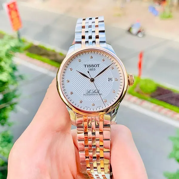 Đồng Hồ Nam Tissot Le Locle Powermatic 80 T006.407.22.036.01 Màu Demi (Vàng Hồng - Bạc) - Đồng hồ - Vua Hàng Hiệu