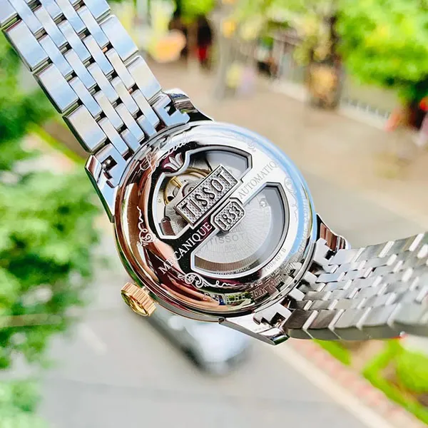 Đồng Hồ Nam Tissot Le Locle Powermatic 80 T006.407.22.036.01 Màu Demi (Vàng Hồng - Bạc) - Đồng hồ - Vua Hàng Hiệu