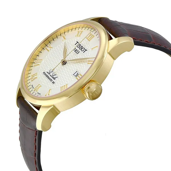 Đồng Hồ Nam Tissot Le Locle Watch T006.407.36.263.00 Màu Nâu - Đồng hồ - Vua Hàng Hiệu