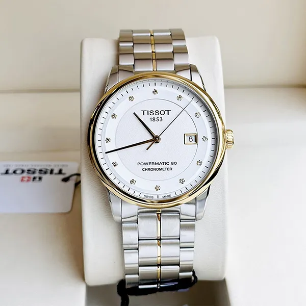 Đồng Hồ Nam Tissot Luxury Automatic Watch T086.408.22.036.00 Màu Bạc/Vàng