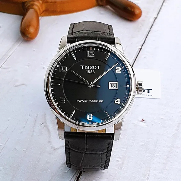 Đồng Hồ Nam Tissot Luxury Powermatic 80 T086.407.16.057.00 Màu Đen