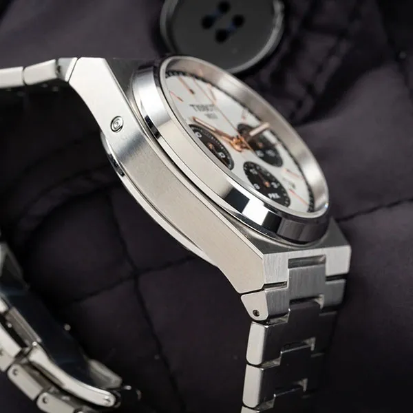 Đồng Hồ Nam Tissot Prx Chronograph T137.427.11.011.00 Màu Bạc Trắng