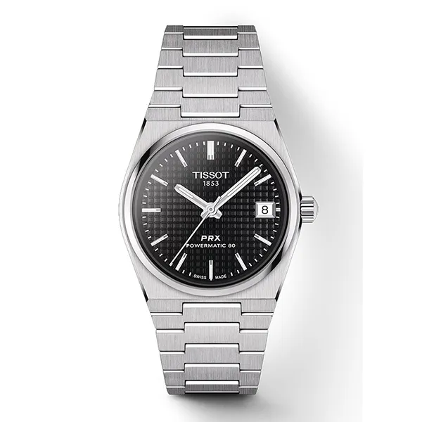 Đồng Hồ Nam Tissot PRX Powermatic 80 T137.207.11.051.00 Màu Đen Bạc