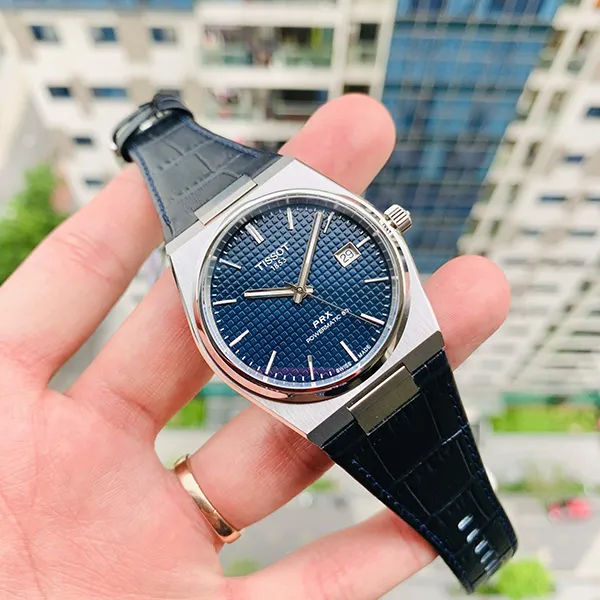 Đồng Hồ Nam Tissot PRX Powermatic 80 Automatic Blue Dial Men's Watch T1374071604100 Màu Xanh Đậm - Đồng hồ - Vua Hàng Hiệu