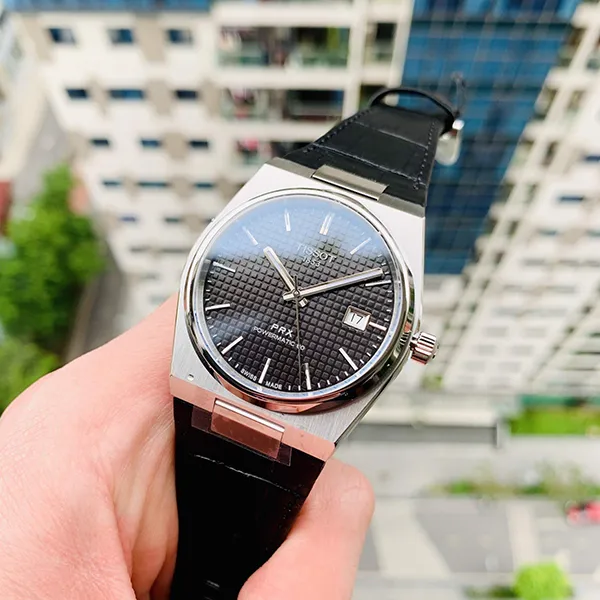 Đồng Hồ Nam Tissot Prx Powermatic 80 T137.407.16.051.00 Màu Đen Bạc - Đồng hồ - Vua Hàng Hiệu