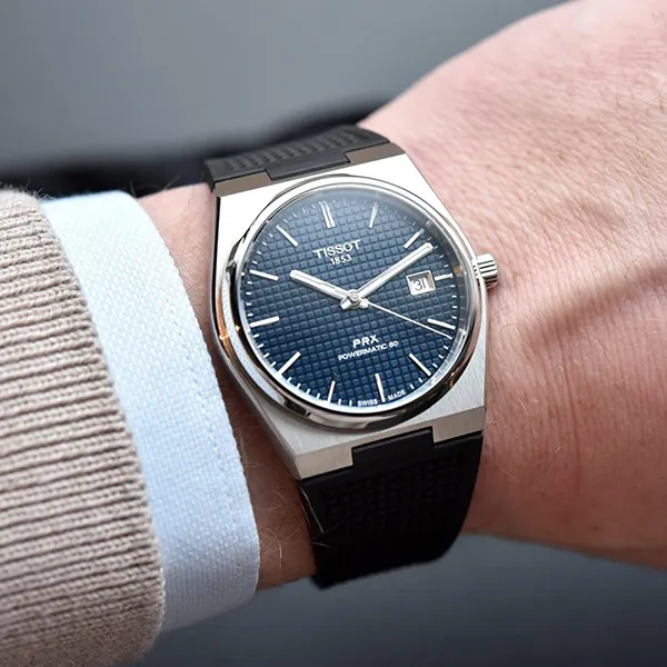 Đồng Hồ Nam Tissot PRX Powermatic 80 T137.407.17.041.00 Màu Đen