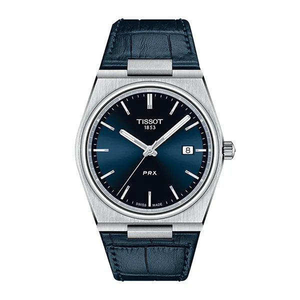 Đồng Hồ Nam Tissot PRX Quartz T137.410.16.041.00 Màu Xanh Navy
