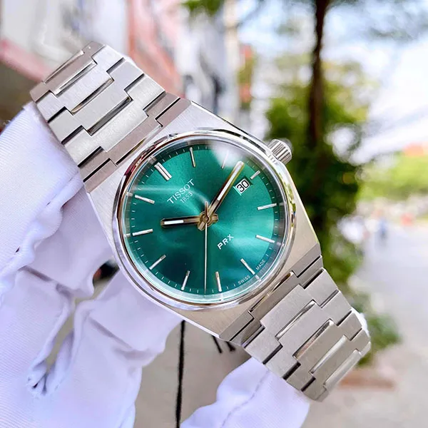 Đồng Hồ Nam Tissot Prx T137.210.11.081.00 Màu Xanh Bạc - Đồng hồ - Vua Hàng Hiệu