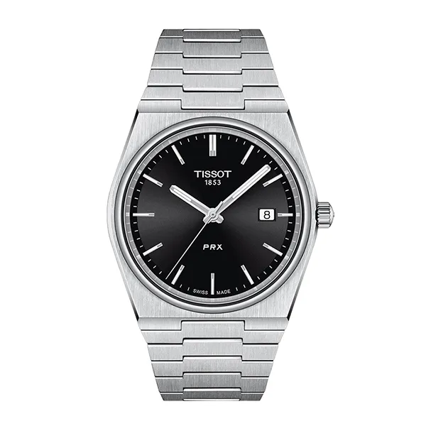 Đồng Hồ Nam Tissot PRX T137.410.11.051.00 Màu Đen Bạc