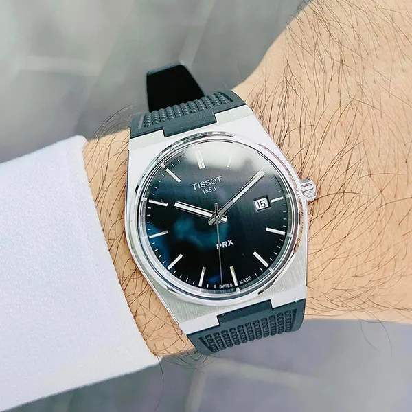 Đồng Hồ Nam Tissot PRX T137.410.17.051.00 Màu Đen