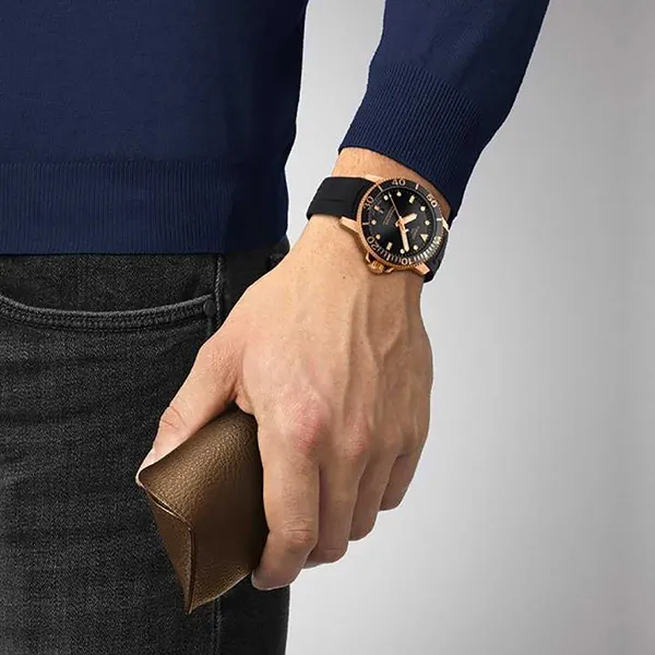 Đồng Hồ Nam Tissot Seastar 1000 Powermatic 80 T120.407.37.041.00 Màu Xanh Navy