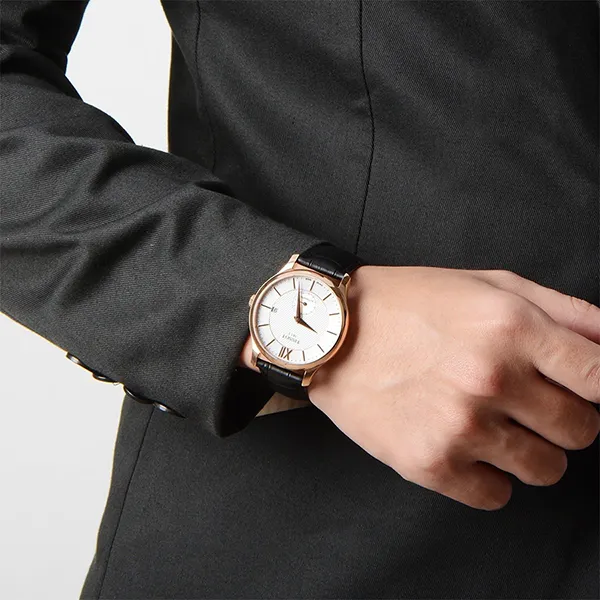 Đồng Hồ Nam Tissot Tradition Automatic Small Second Watch T063.428.36.038.00 Màu Đen - Đồng hồ - Vua Hàng Hiệu