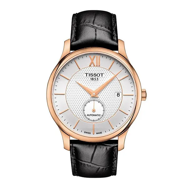 Đồng Hồ Nam Tissot Tradition Automatic Small Second Watch T063.428.36.038.00 Màu Đen - Đồng hồ - Vua Hàng Hiệu