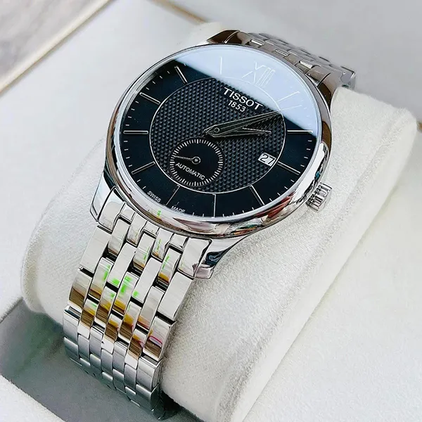 Đồng Hồ Nam Tissot Tradition Automatic Small Seconds Watch T063.428.11.058.00 Màu Đen