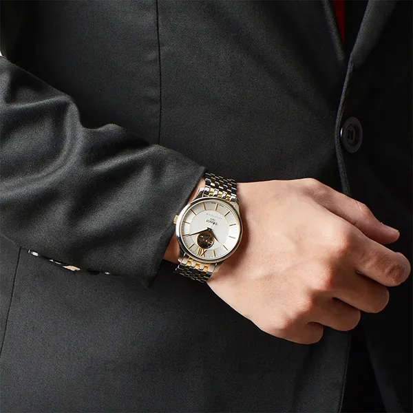Đồng Hồ Nam Tissot Tradition Automatic Watch T063.907.22.038.00 Màu Bạc - Vàng - Đồng hồ - Vua Hàng Hiệu