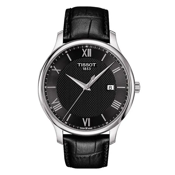 Đồng Hồ Nam Tissot Tradition T063.610.16.058.00 Màu Đen