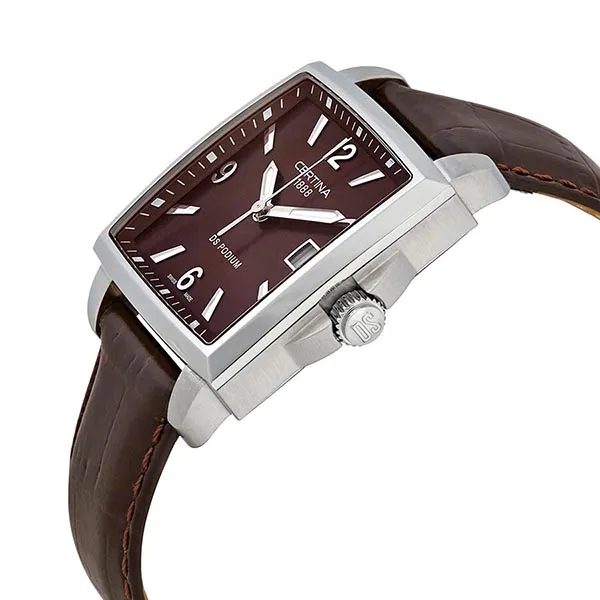 Đồng Hồ Nữ Certina DS Podium Square Brown Dial Ladies Watch C001.310.16.297.00 Màu Nâu - Đồng hồ - Vua Hàng Hiệu